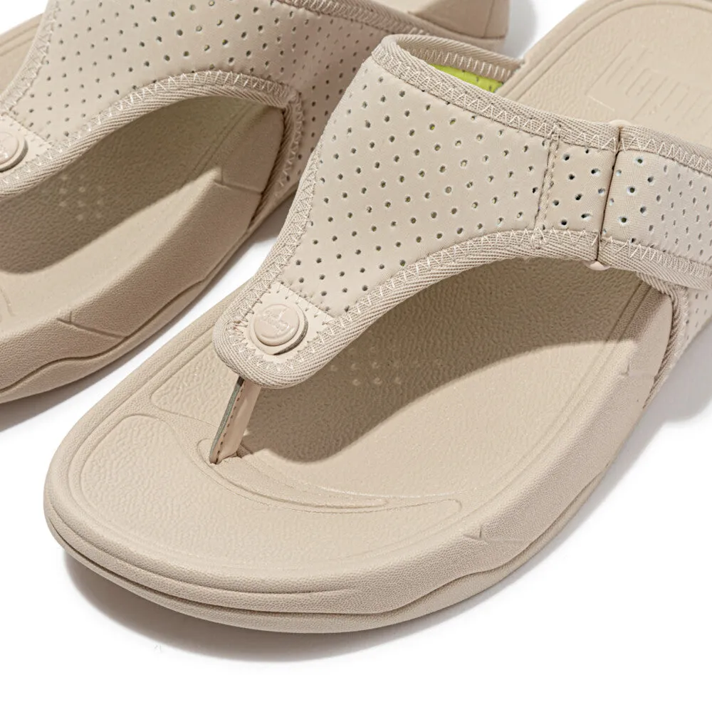 รองเท้าแตะแบบหูหนีบ ผู้ชาย รุ่น TRAKK II WATER-RESISTANT PERFORATED NEOPRENE TOE-POST SANDALS