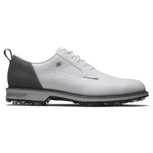 2025 FootJoy Men's Premiere Field Bison Golf Shoe - White/Grey/Dark Grey