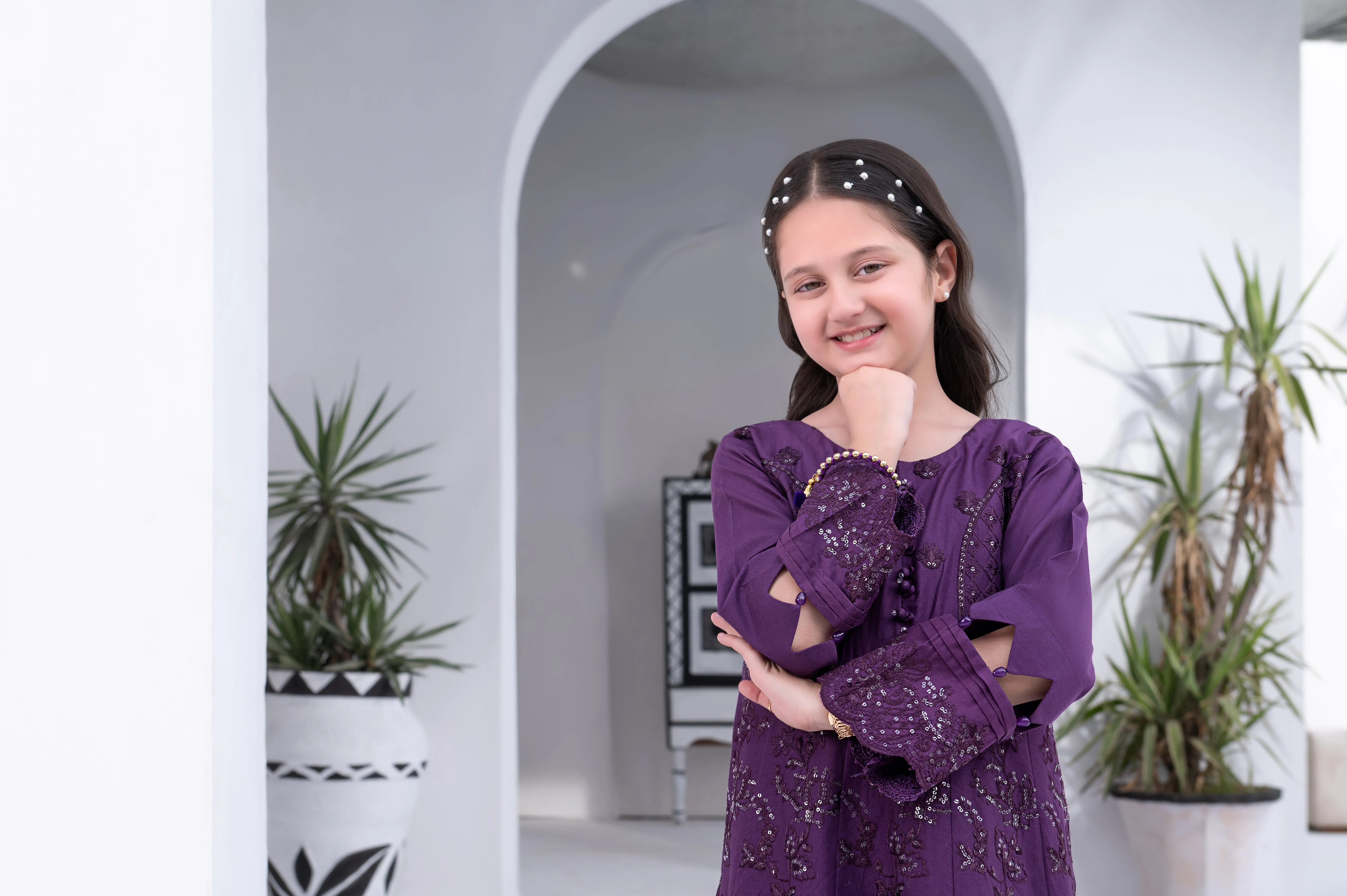 3PC GIRLS LUXURY COTTON SUMMER COLLECTION BY MONA GCCS3
