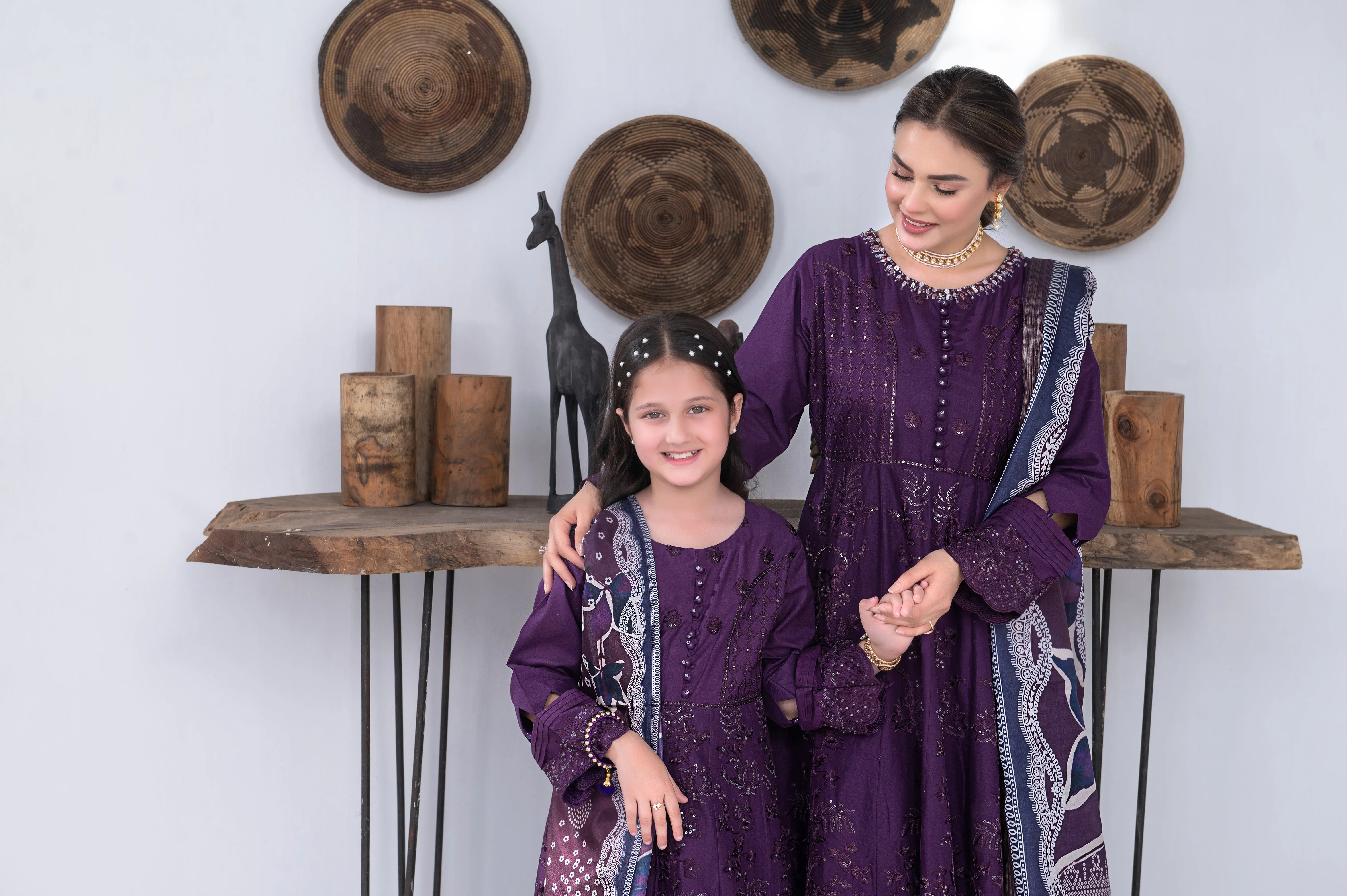 3PC GIRLS LUXURY COTTON SUMMER COLLECTION BY MONA GCCS3