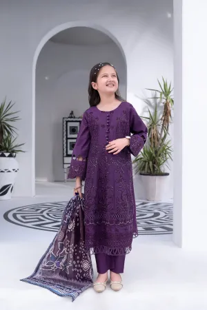 3PC GIRLS LUXURY COTTON SUMMER COLLECTION BY MONA GCCS3