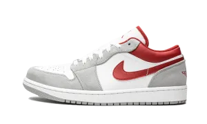 Air Jordan 1 Low SE Light Smoke Grey Gym Red