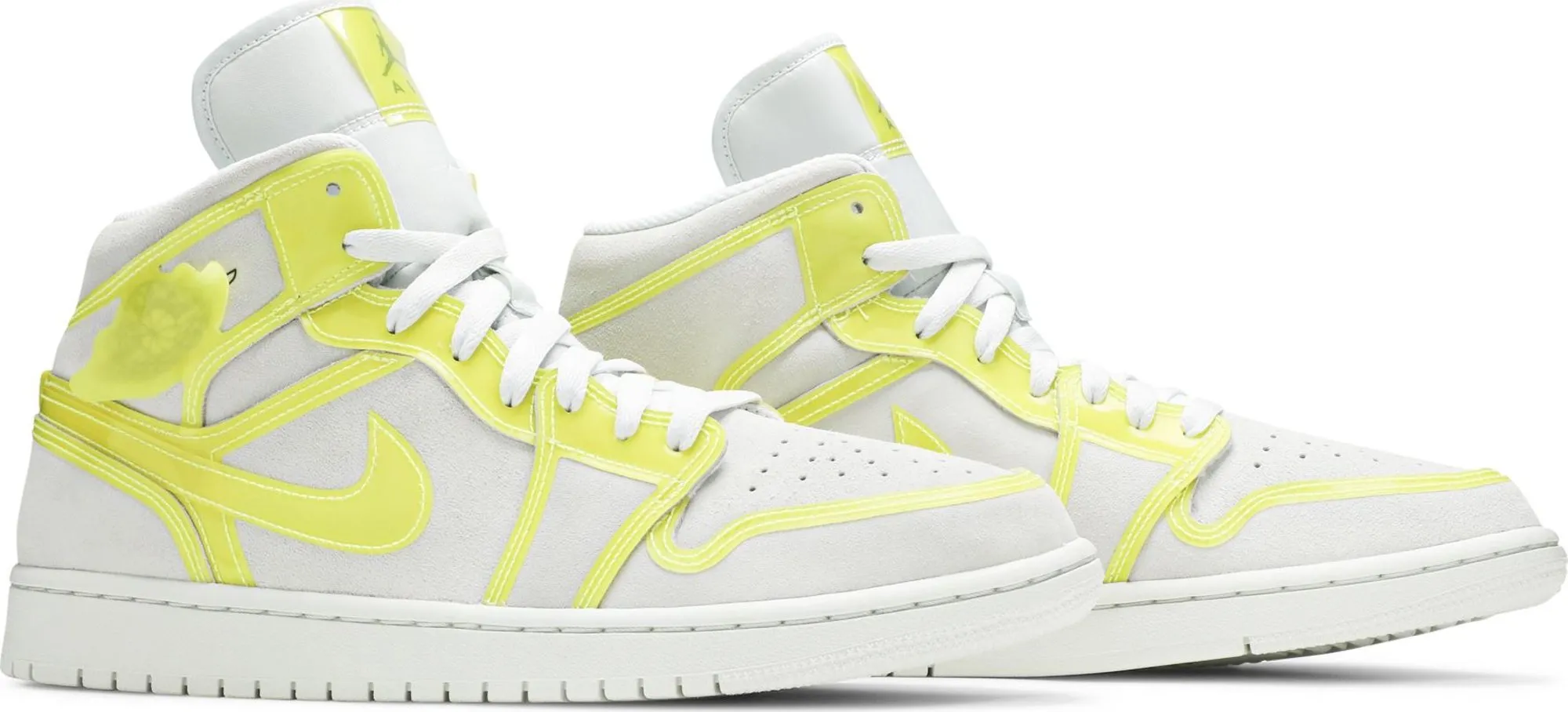 Air Jordan 1 Mid LX 'Off White Opti Yellow' (W)