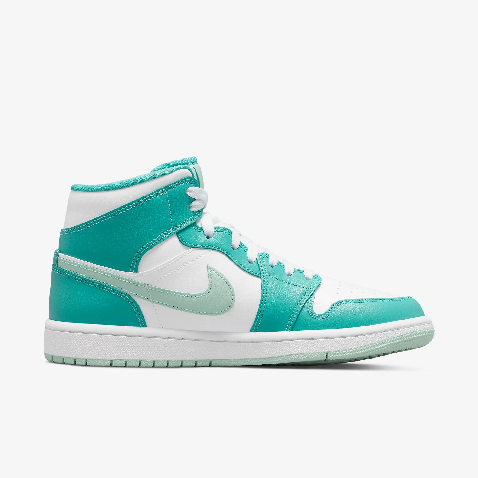 Air Jordan 1 Mid "Washed Teal" (White/Washed Teal)(DV2229-300)