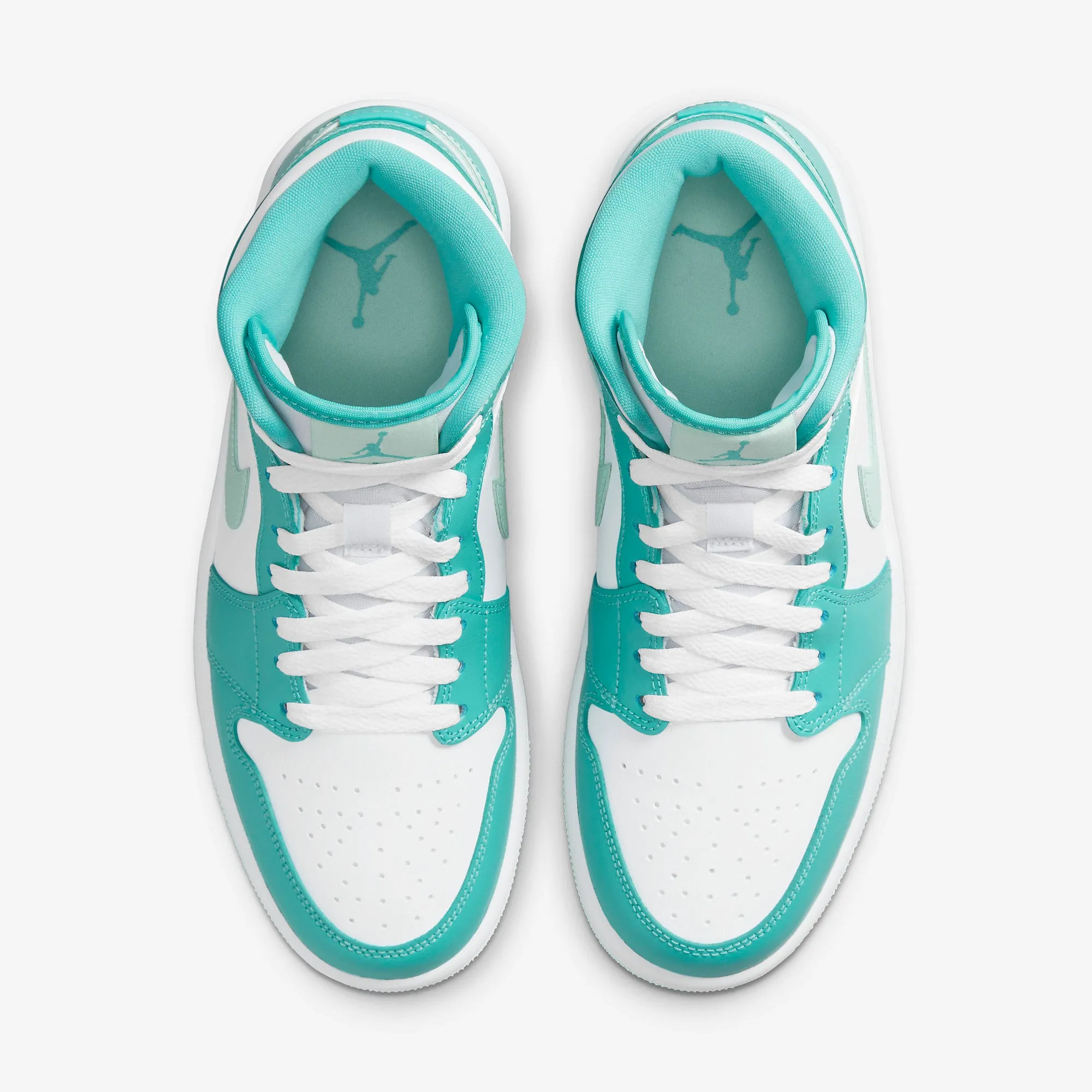 Air Jordan 1 Mid "Washed Teal" (White/Washed Teal)(DV2229-300)