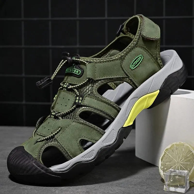 All-Match Men’s Casual Anti-Collision Non-Slip Beach Sandals  for Comfort and Style