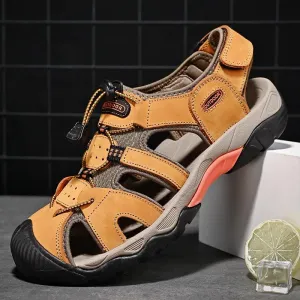 All-Match Men’s Casual Anti-Collision Non-Slip Beach Sandals  for Comfort and Style