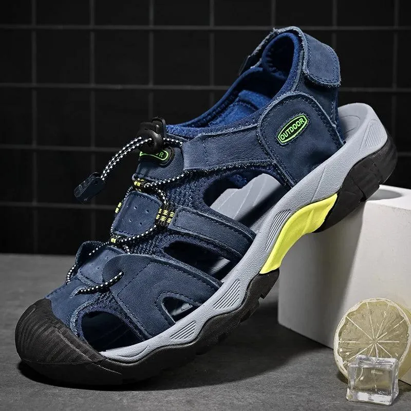 All-Match Men’s Casual Anti-Collision Non-Slip Beach Sandals  for Comfort and Style