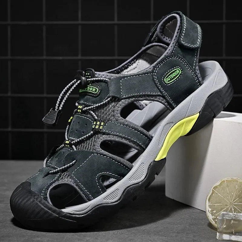 All-Match Men’s Casual Anti-Collision Non-Slip Beach Sandals  for Comfort and Style