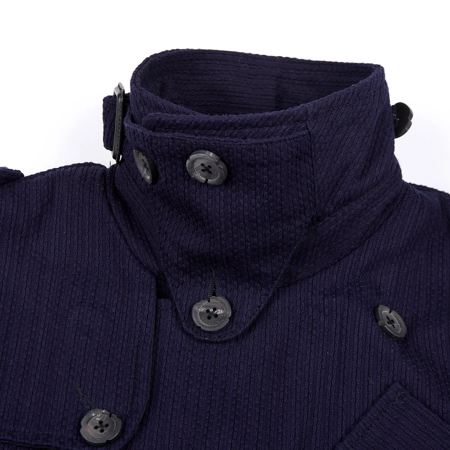 Anniversary Appreciation Special Discount EditionMETROLOLITAN TRENCH INDIGO KENDO COAT (DR0066)