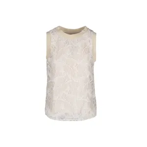 Astrid  Women's Sleeveless Woven Top  Sand