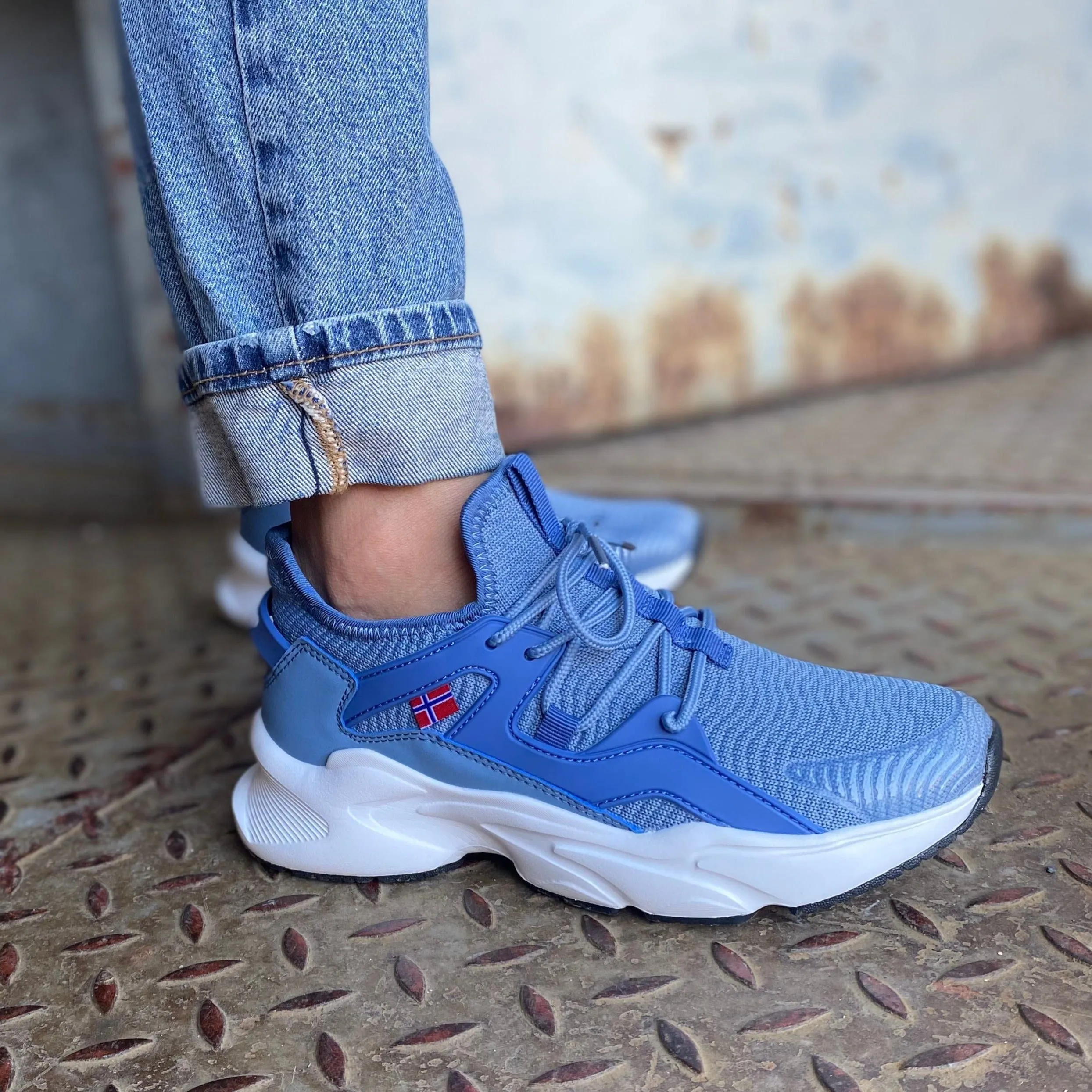 Bergen sneaker | Blå