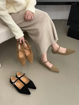 binfenxie  -  Flock Women Loafers Flated Brown Beige Black 2024 New Arrivals Low Heeled Casual Daily Fashion Dress Shoes Woman Size 35-39
