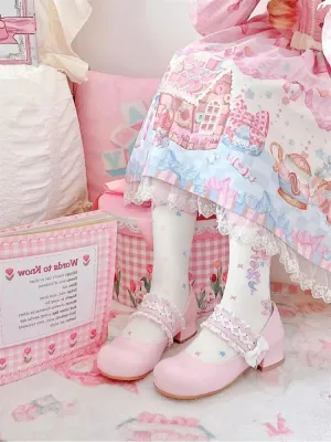 binfenxie  -  Lovely Round Head Cute Kawaii Girls Loli Shoes Women Fashion Casual Loafers Lolita Bow Sweet Women's Shoes