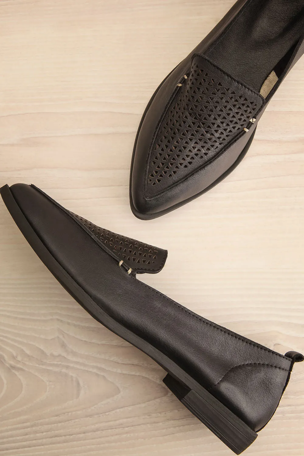 Boscia | Openwork Flat Shoes