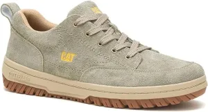 CAT Caterpillar Men's Decade P725670 Suede Shoes Vetiver Beige