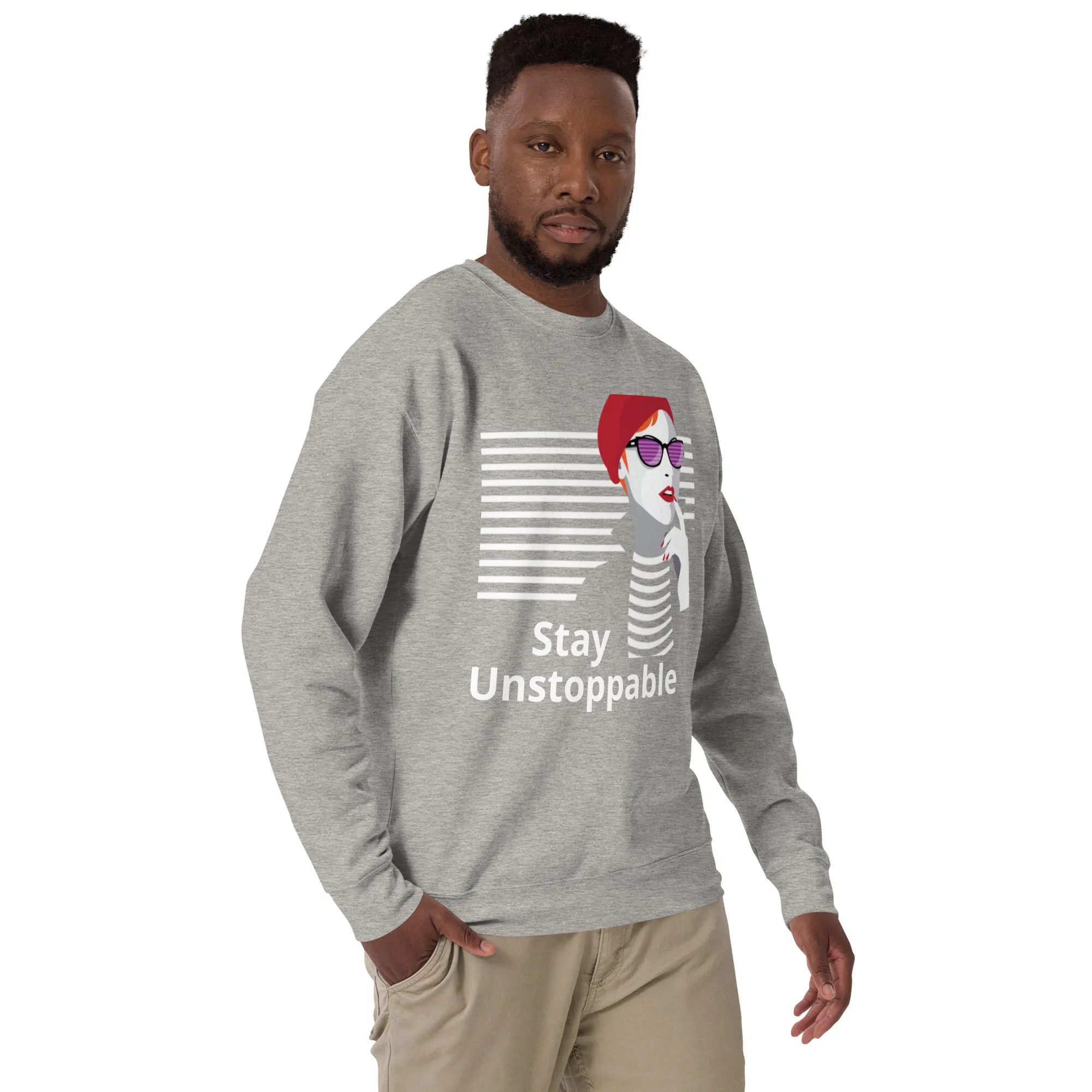 Classic Unisex Premium Sweatshirt, Soft Fleece Crewneck Sweater