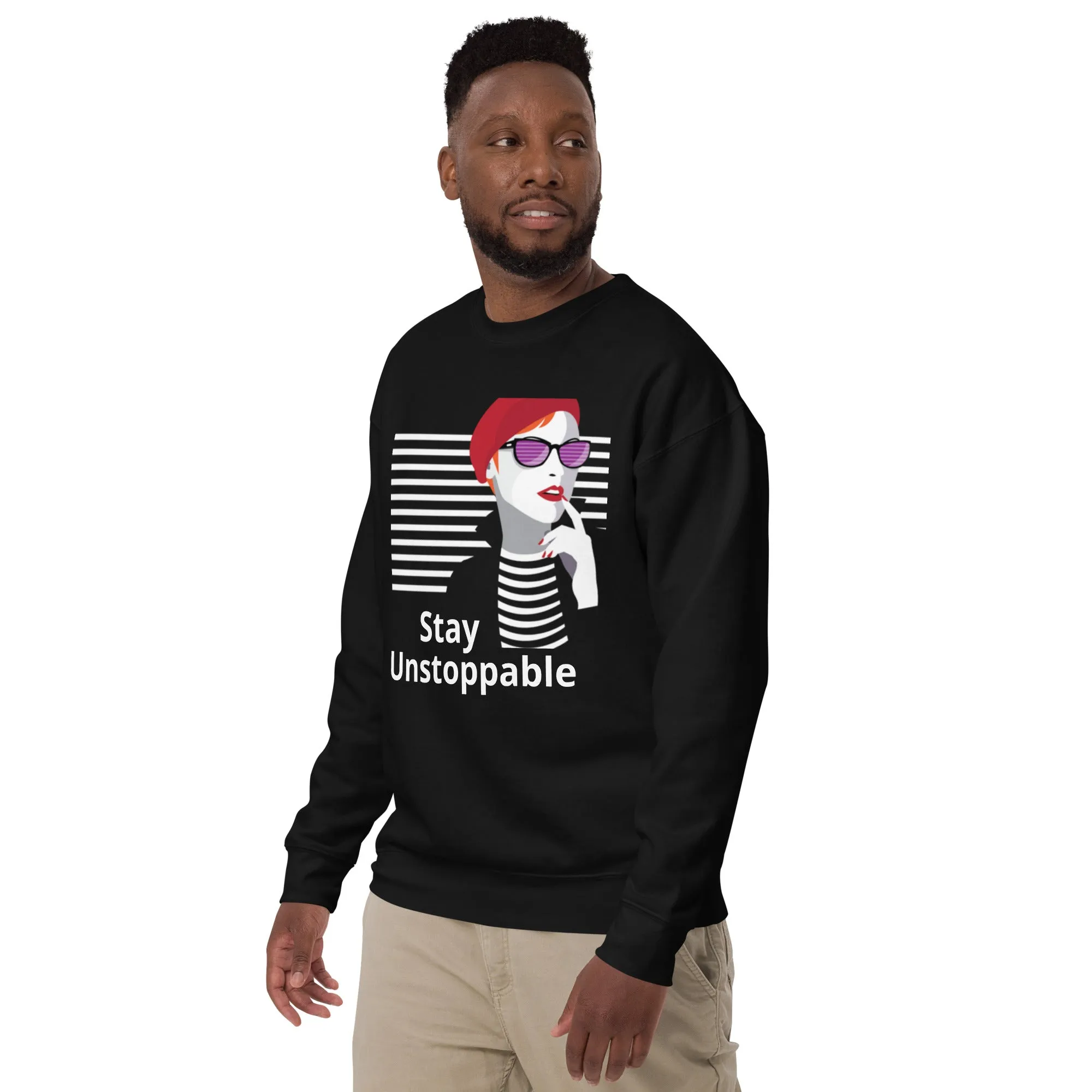 Classic Unisex Premium Sweatshirt, Soft Fleece Crewneck Sweater