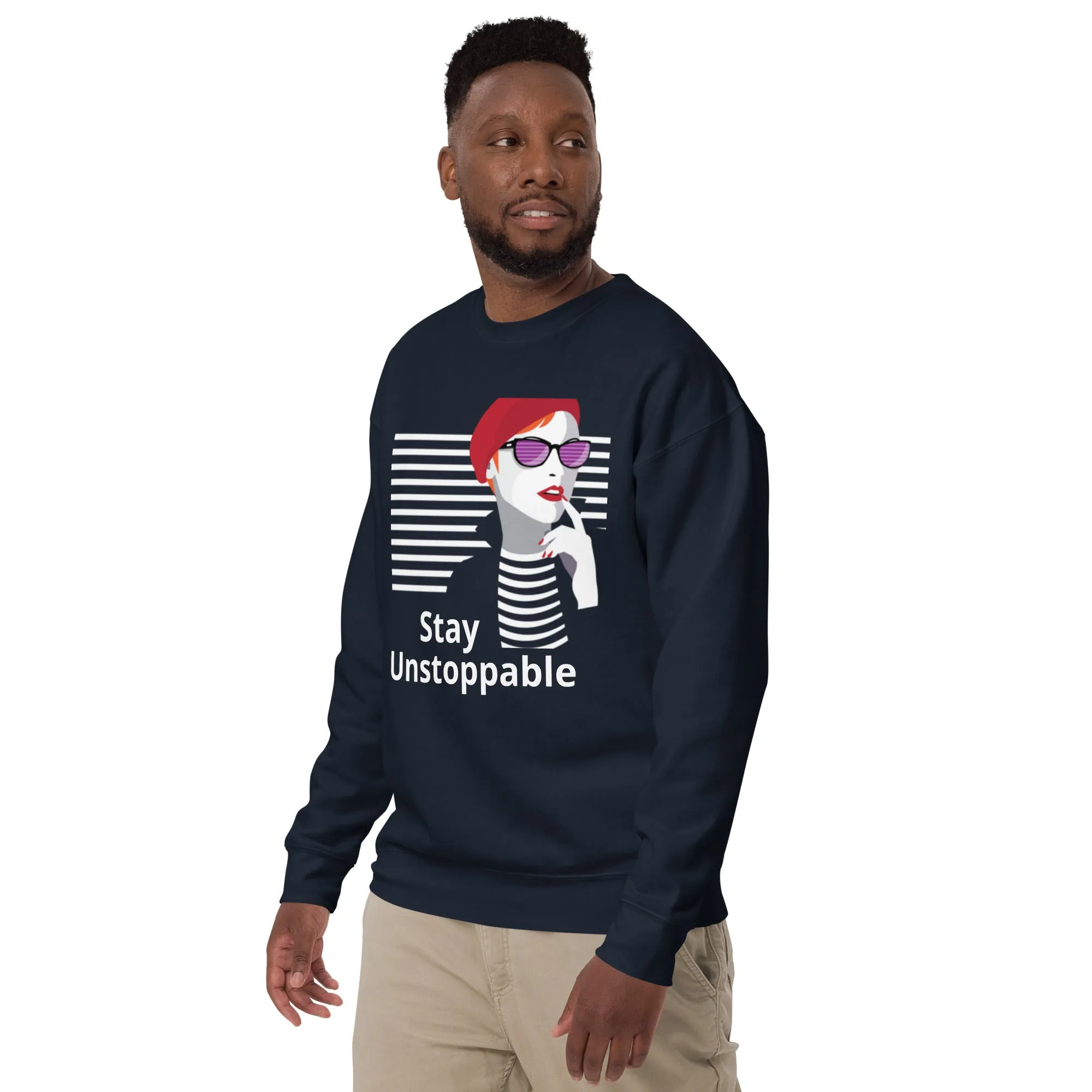Classic Unisex Premium Sweatshirt, Soft Fleece Crewneck Sweater