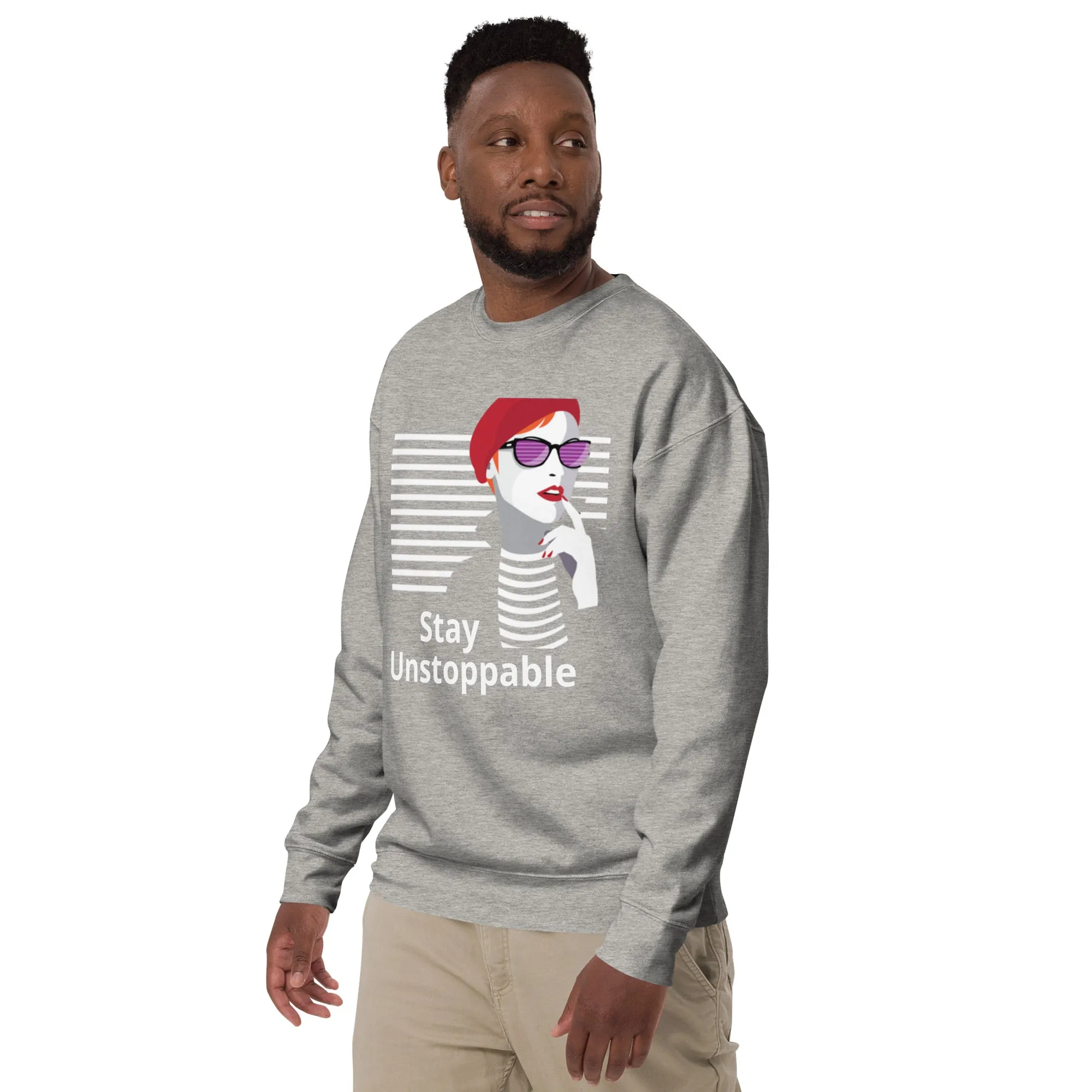 Classic Unisex Premium Sweatshirt, Soft Fleece Crewneck Sweater