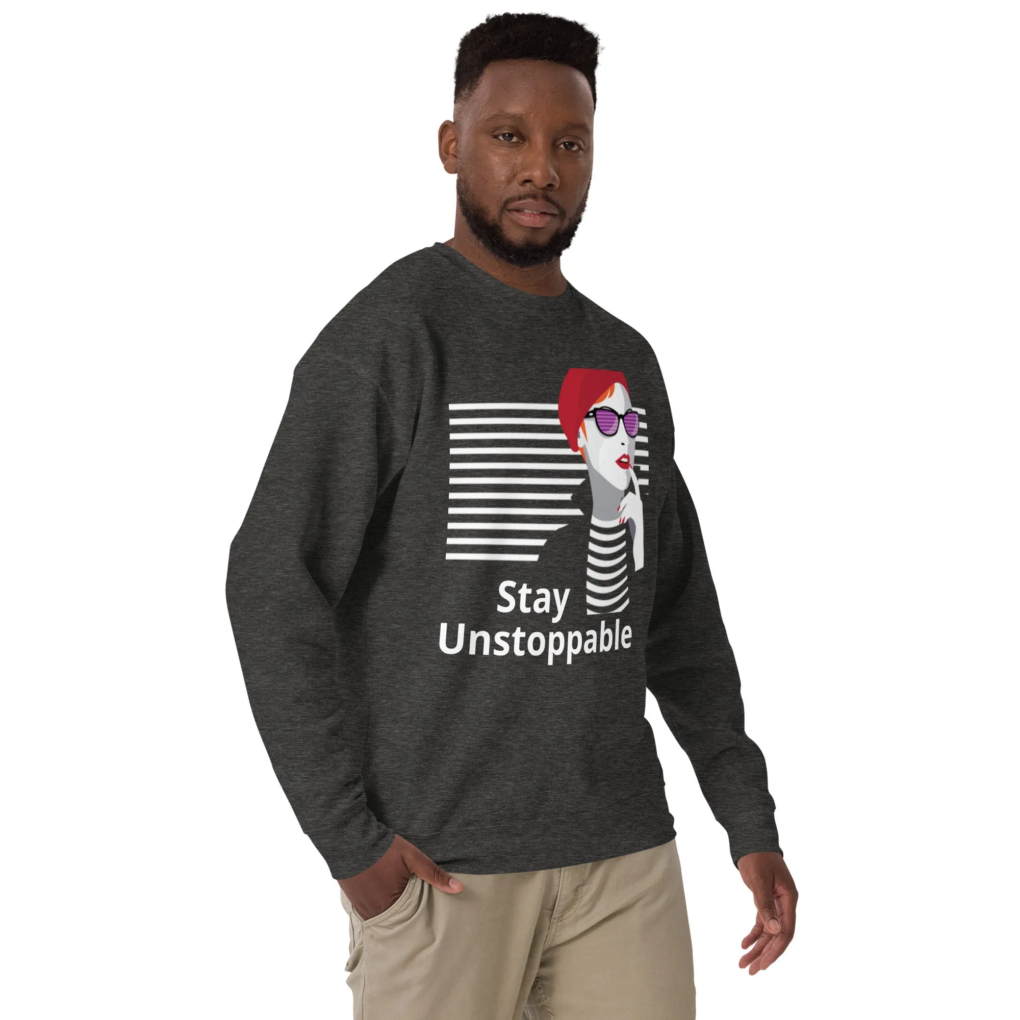Classic Unisex Premium Sweatshirt, Soft Fleece Crewneck Sweater