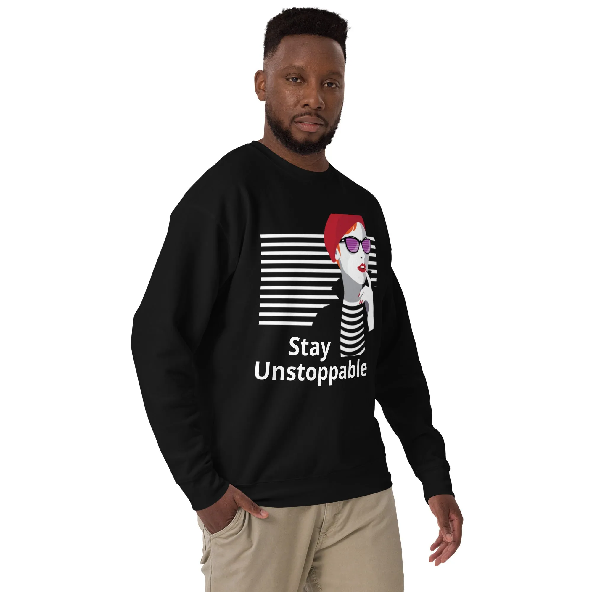 Classic Unisex Premium Sweatshirt, Soft Fleece Crewneck Sweater