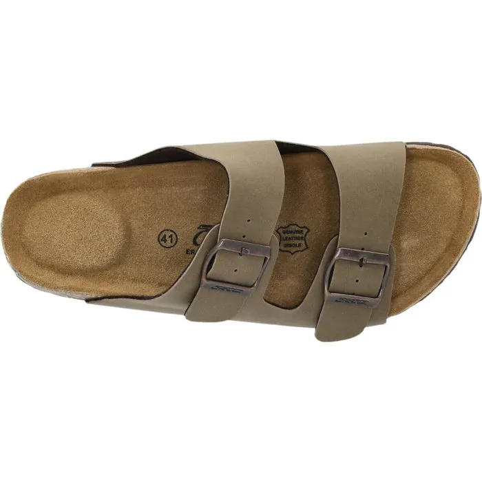 Cruz Men's Shawnee Cork Sandal Timber Wolf CR141586-3027