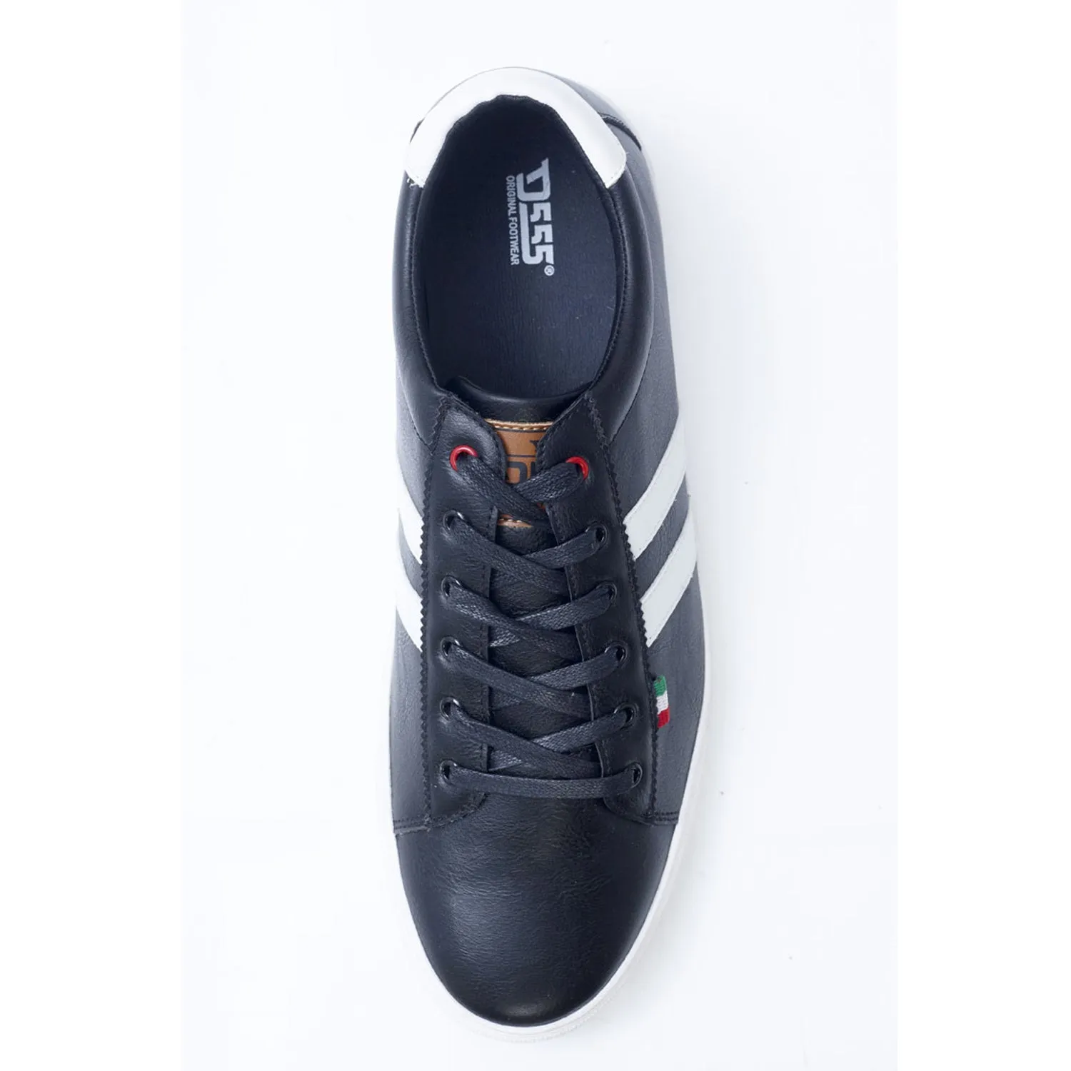 D555 Trainers - KS24109 - Floyd - Black