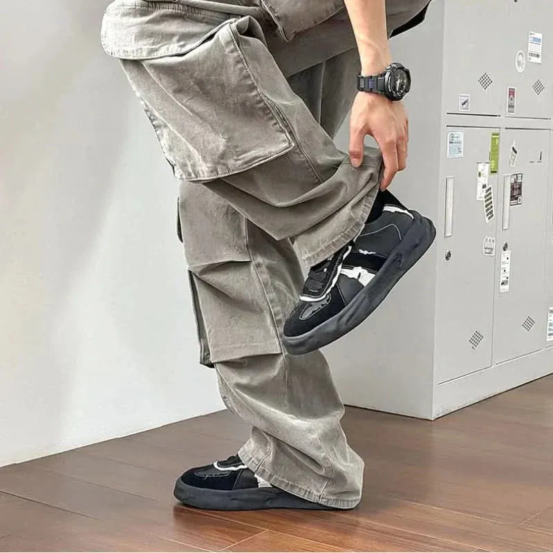 Design Shoes | Retro Street Style | Gray or Black | Unisex