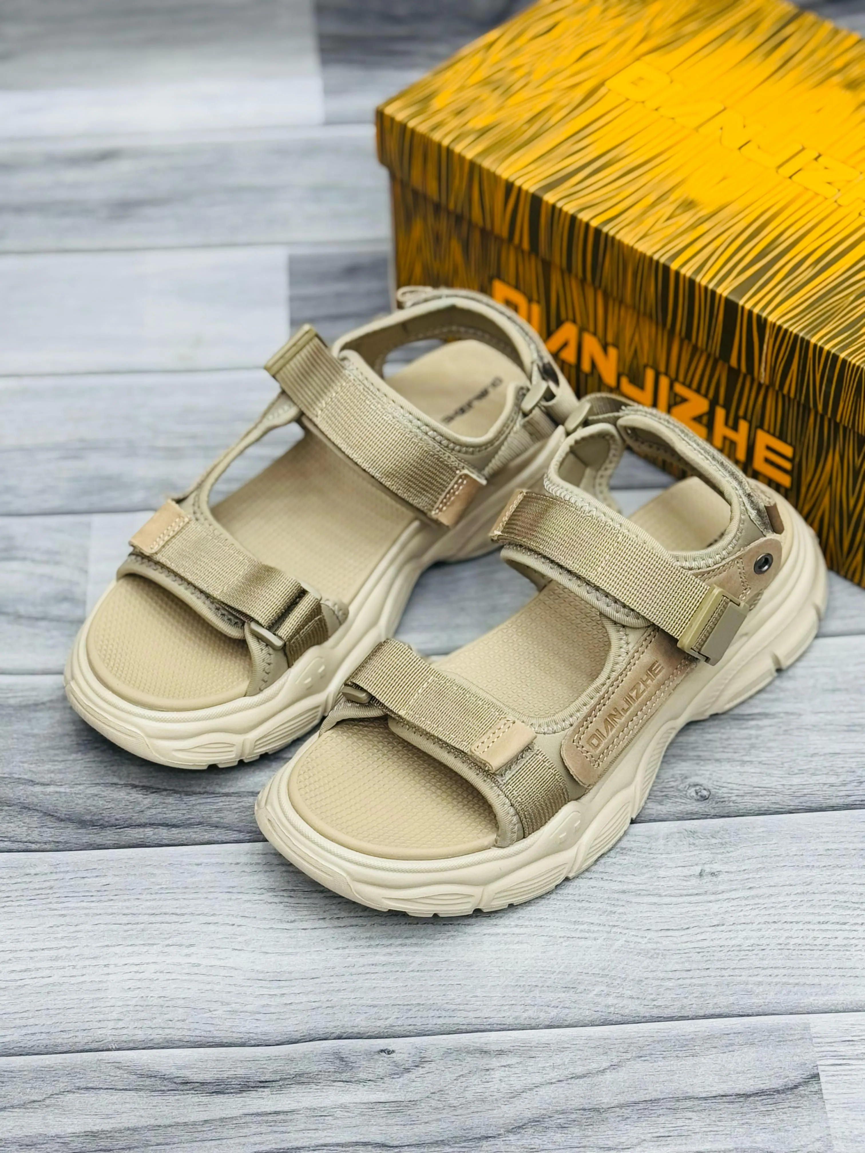 Dianzhe Chunky Sole Sandals – Ultimate Comfort & Street Style