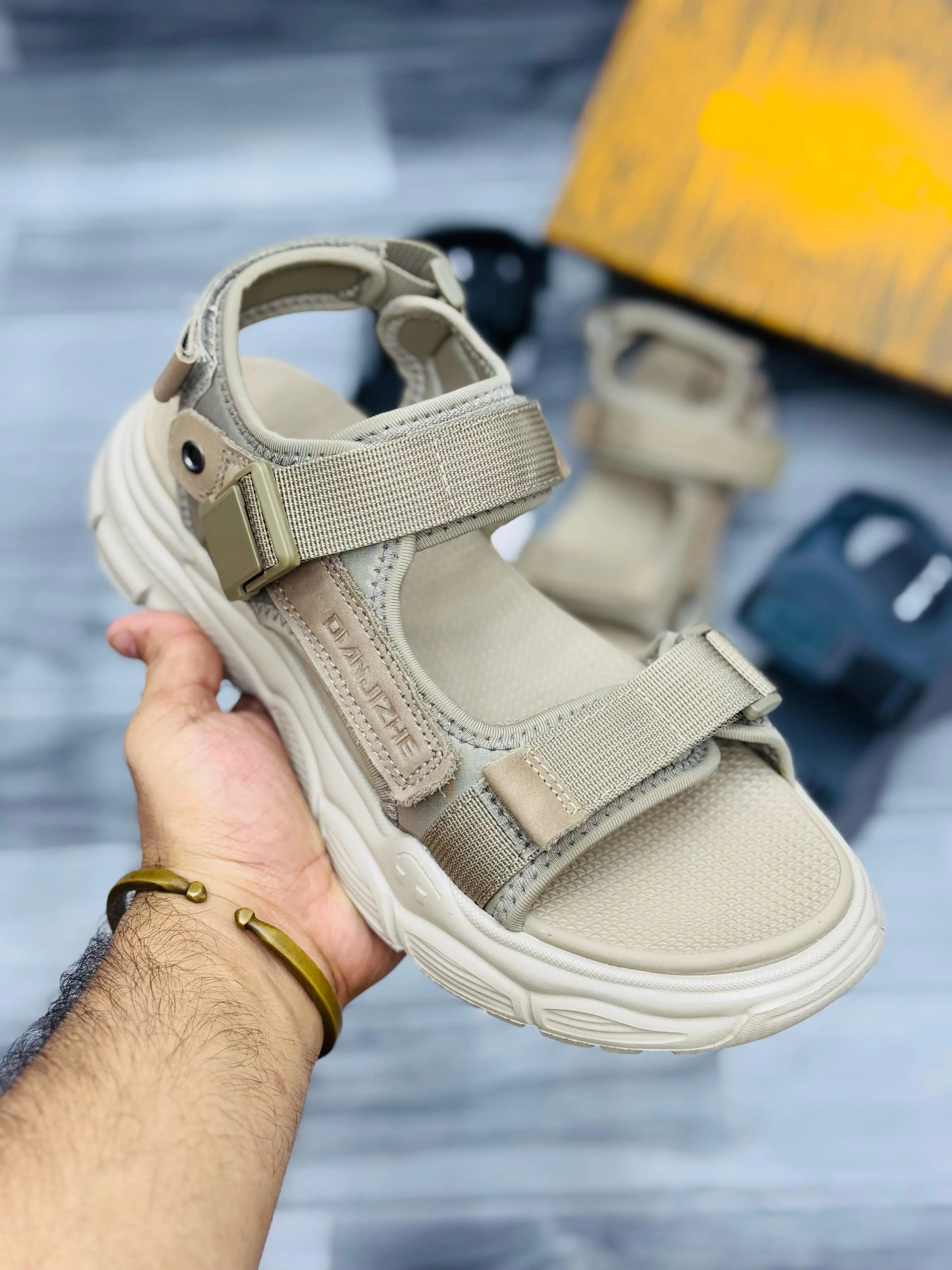 Dianzhe Chunky Sole Sandals – Ultimate Comfort & Street Style