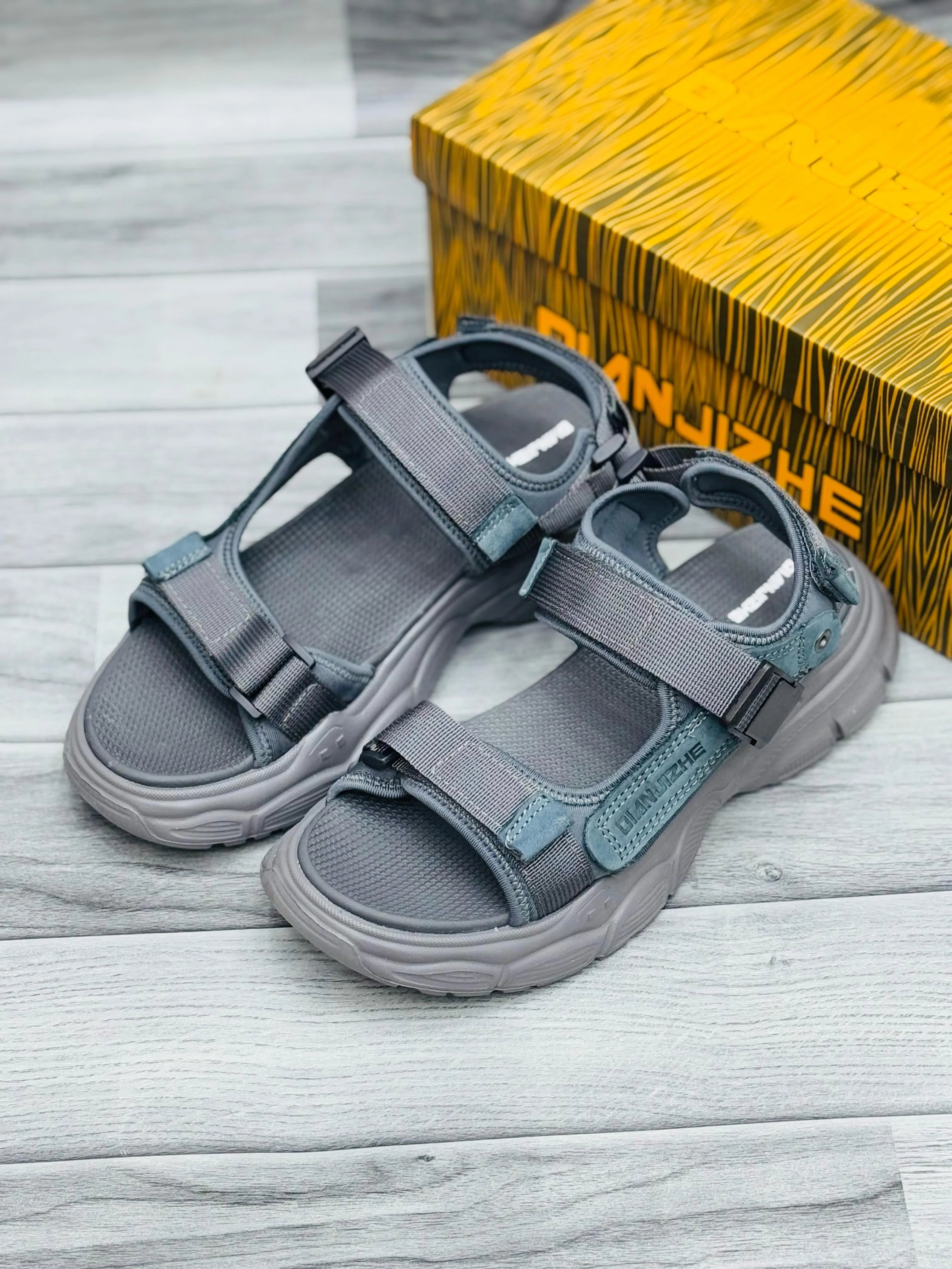 Dianzhe Chunky Sole Sandals – Ultimate Comfort & Street Style
