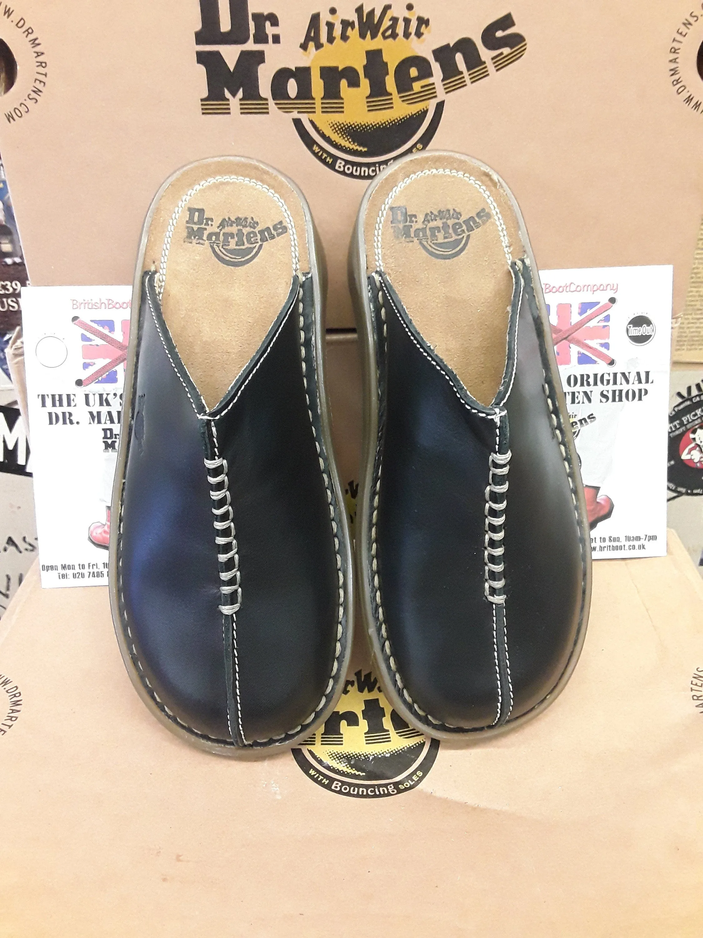 Dr Martens 8A63 Black Leather Sandals