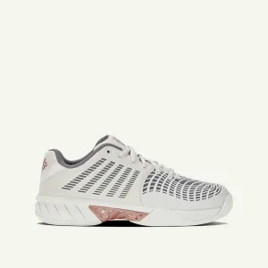 Express Light 3 Carpet Women's Shoes - Vaporous Gray/Steel Gray/Rose Gold