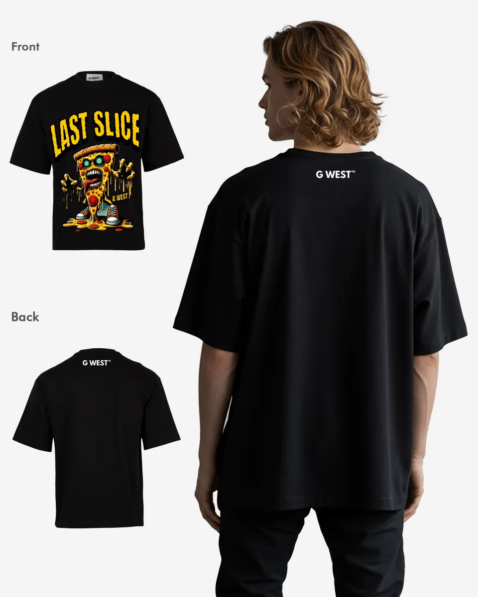 G-WEST LAST SLICE OVERSIZED TEE GWROJMT85