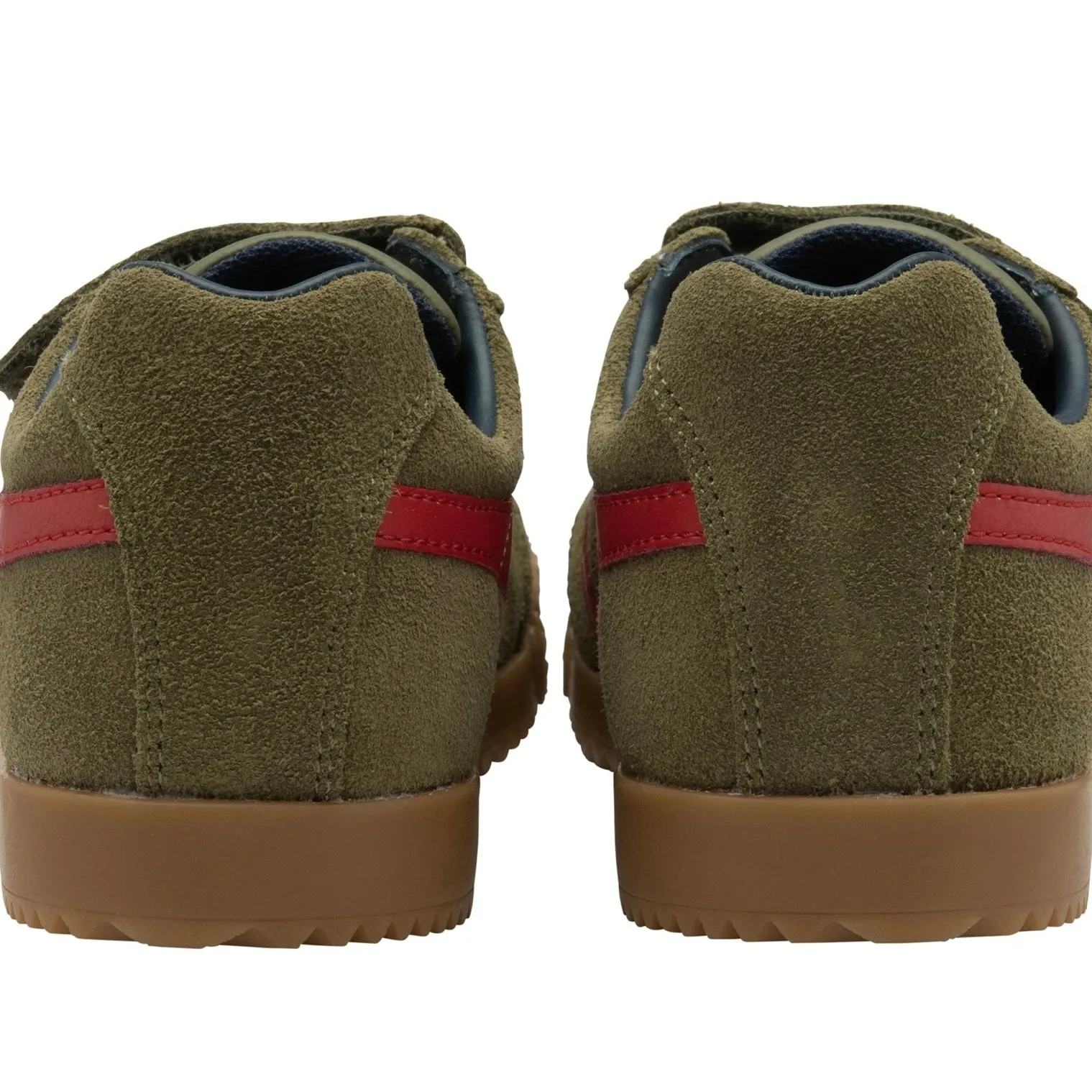 Gola kids Harrier Strap Khaki/ Deep Red/ Navy