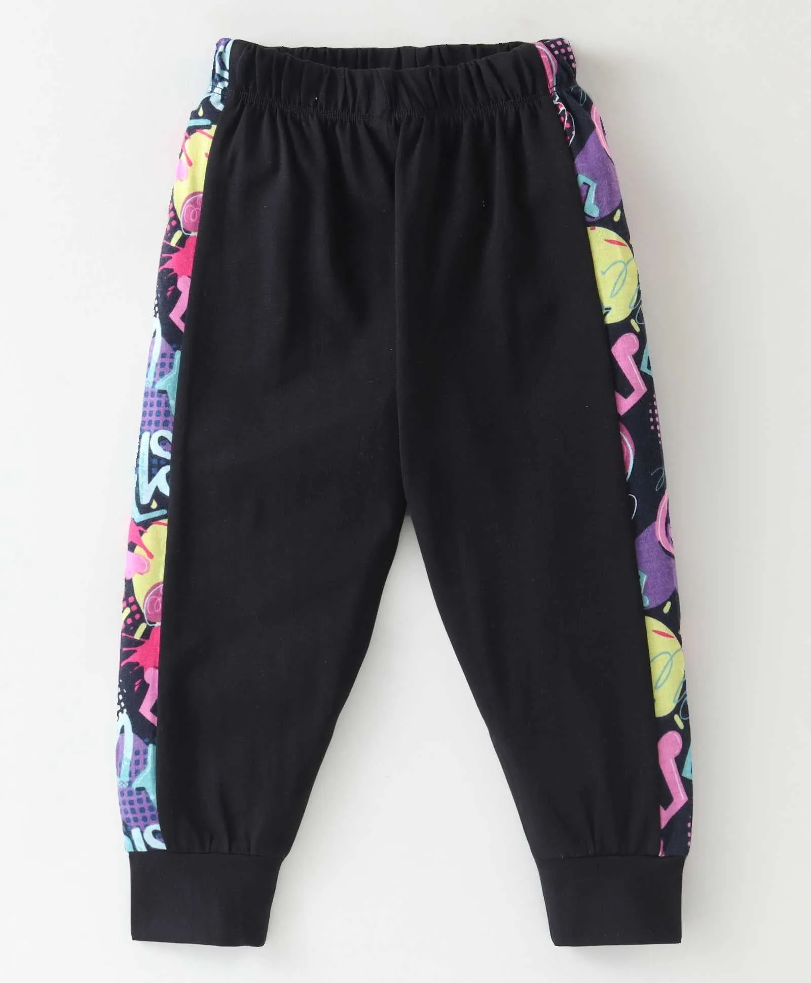 Hearts Printed Sweatshirt Jogger Set