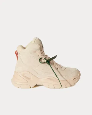 Hiker Beige High Top Sneakers