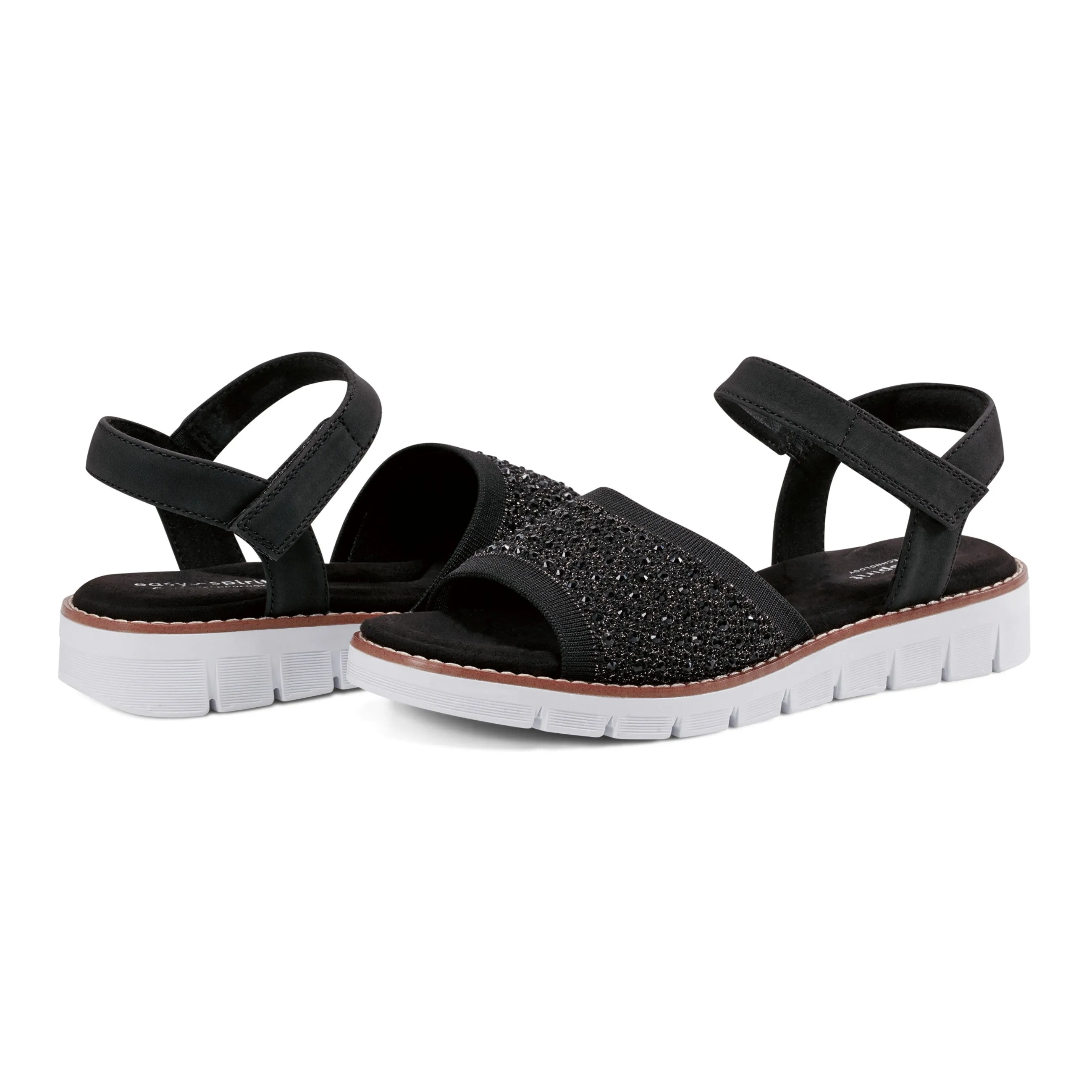 Jaela Rhinestone Sandals