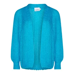 Joseph Cardigan Solid - Pool Blue