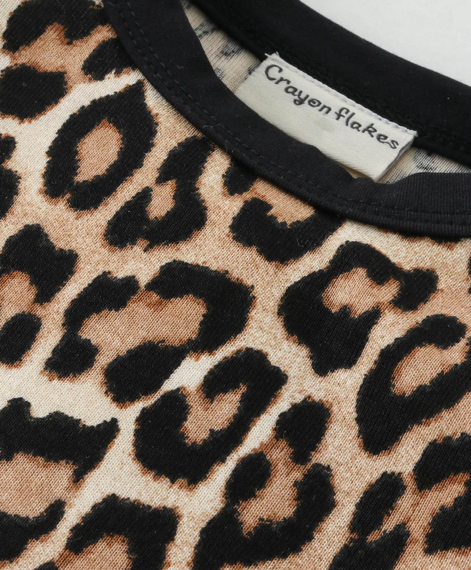 Leopard Print Top Leggings Set