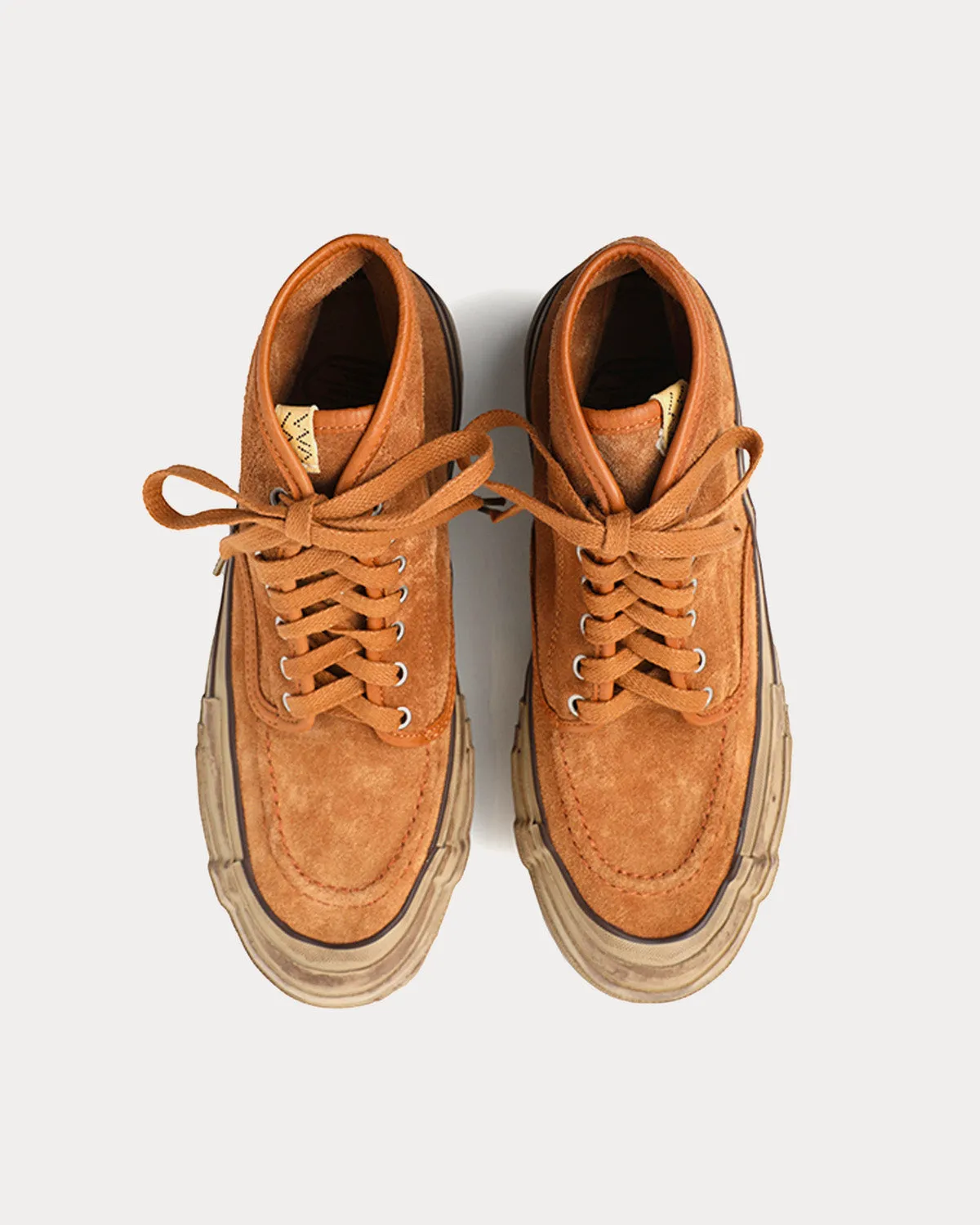 Liskamm G.Patten Folk Light Brown High Top Sneakers