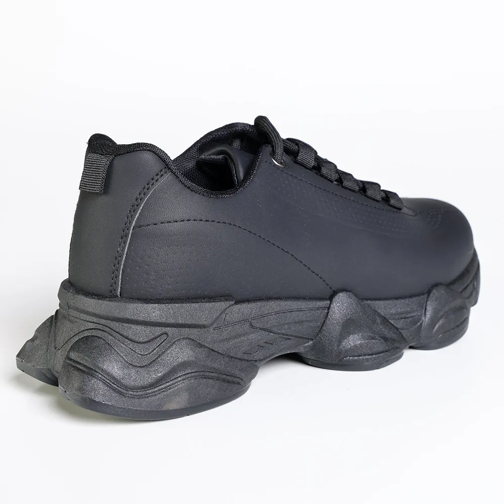 Madison Tubs Platform Fashion Sneaker - Black
