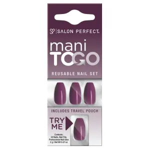 Mani To Go Purple Brown