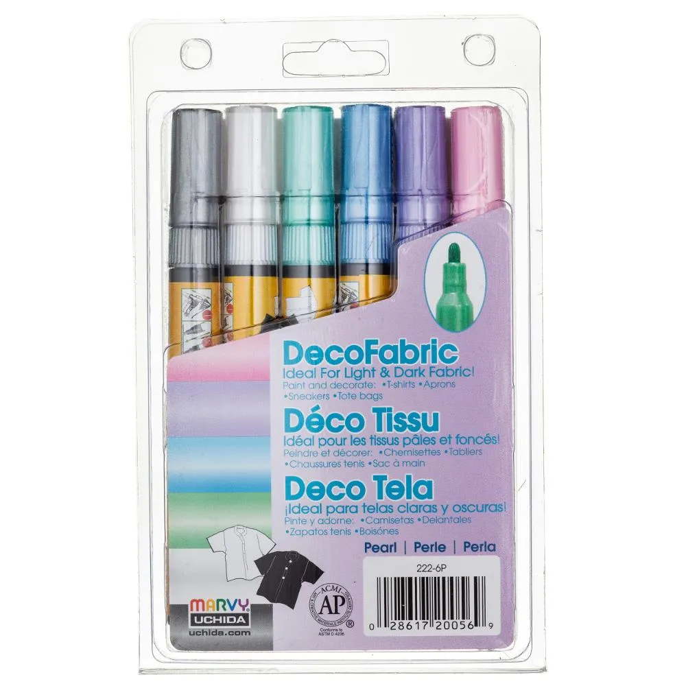 Marvy Uchida Fabric Marker Set 6pk



Marvy Uchida Fabric Marker Set 6pk