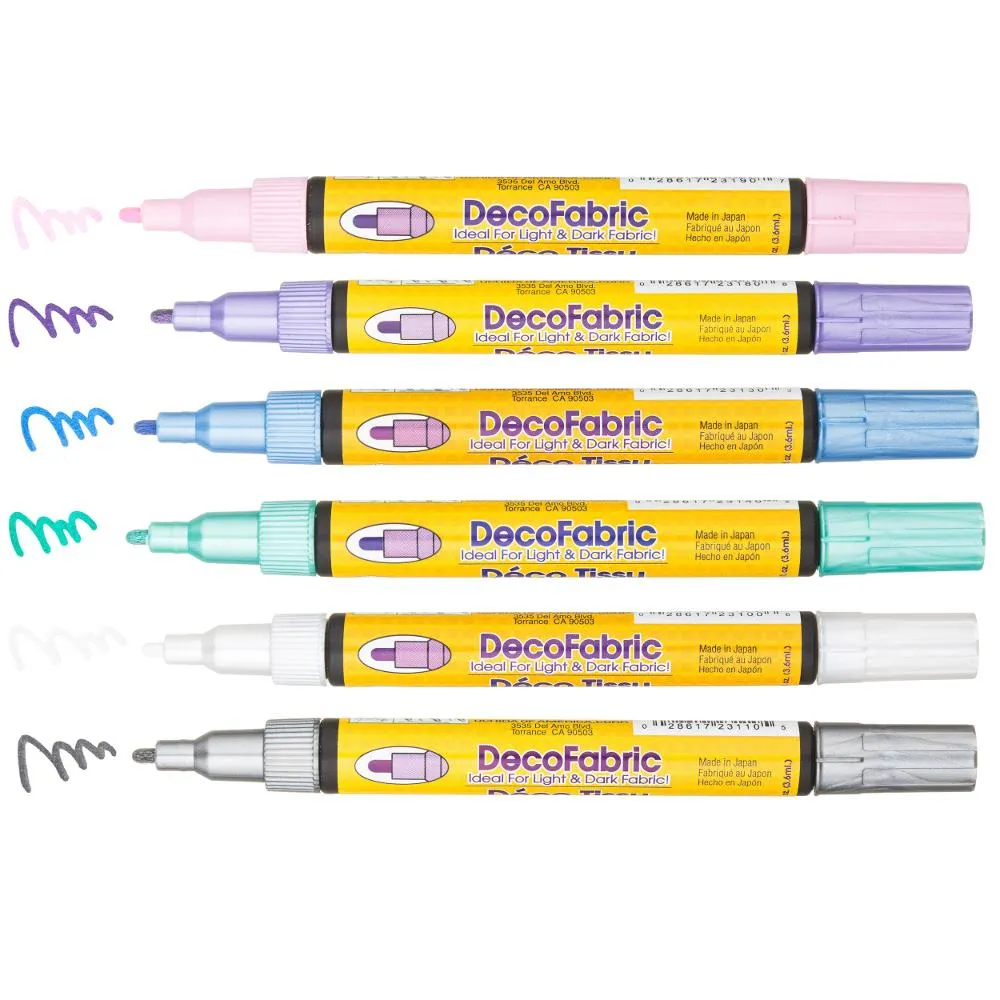 Marvy Uchida Fabric Marker Set 6pk



Marvy Uchida Fabric Marker Set 6pk