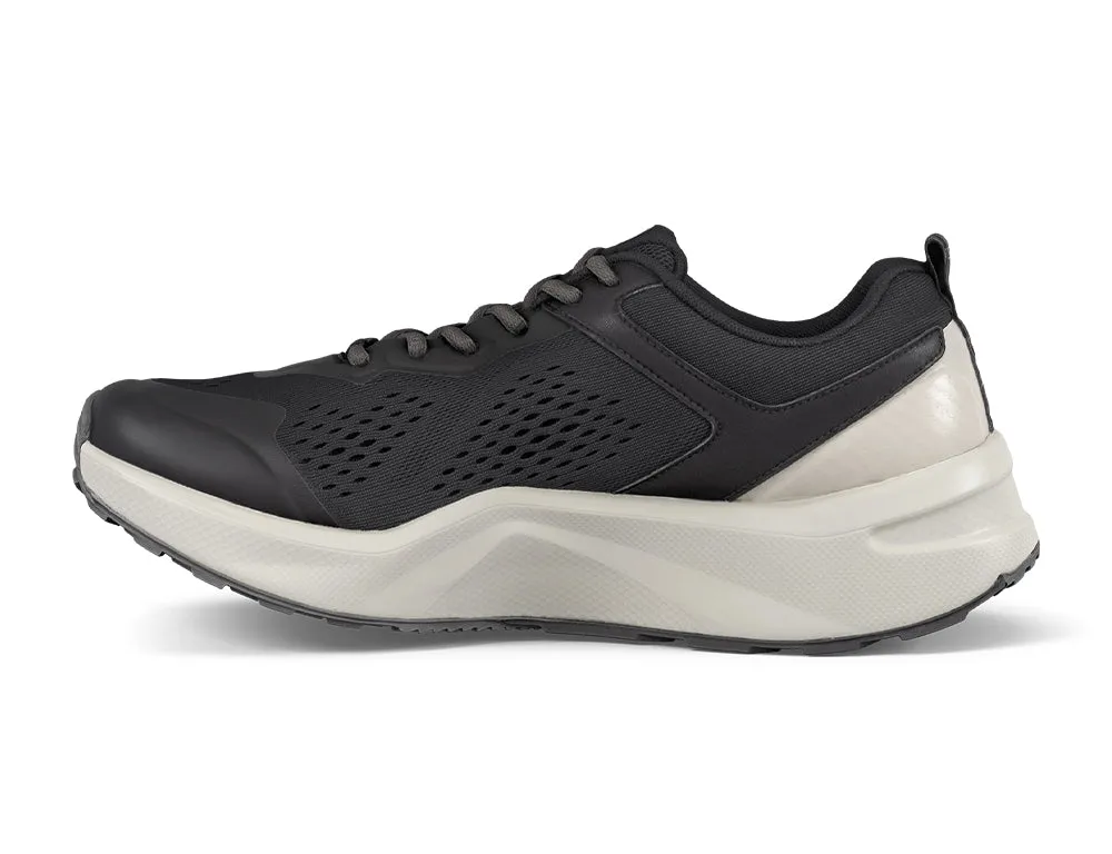 Mens Active Veloce Black Beige Trainers