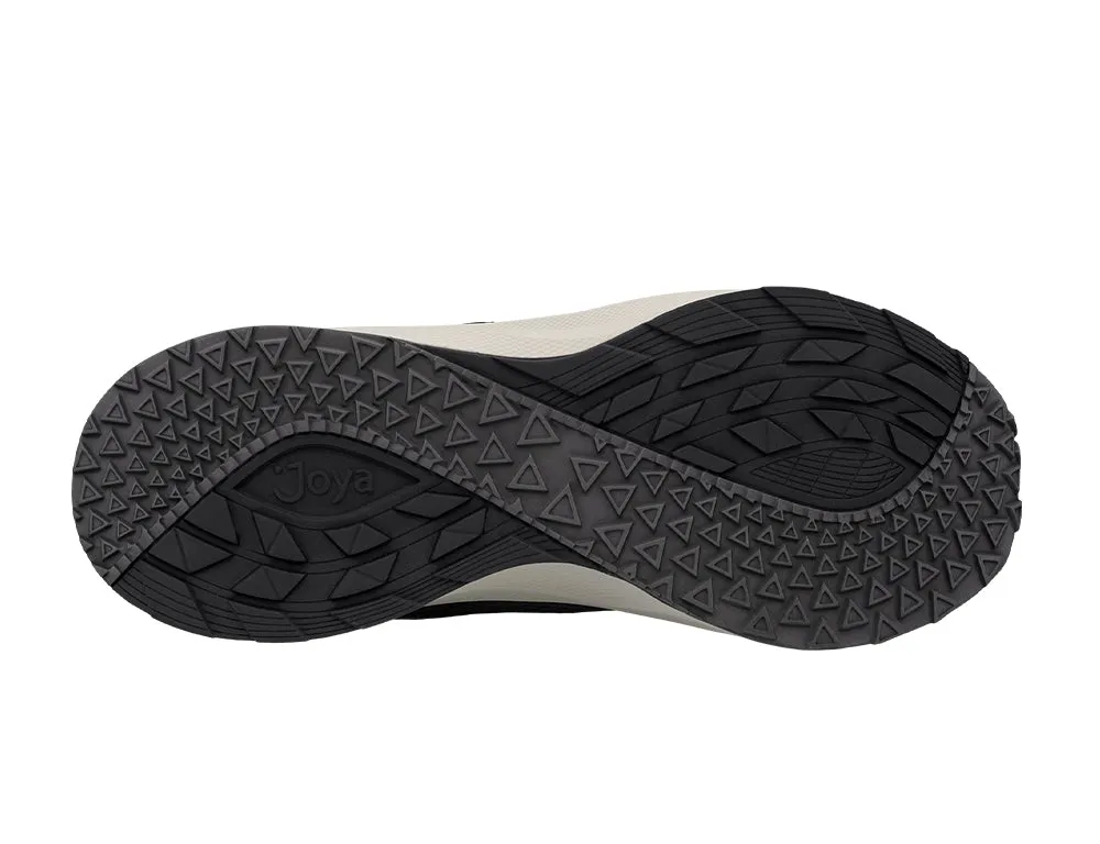 Mens Active Veloce Black Beige Trainers