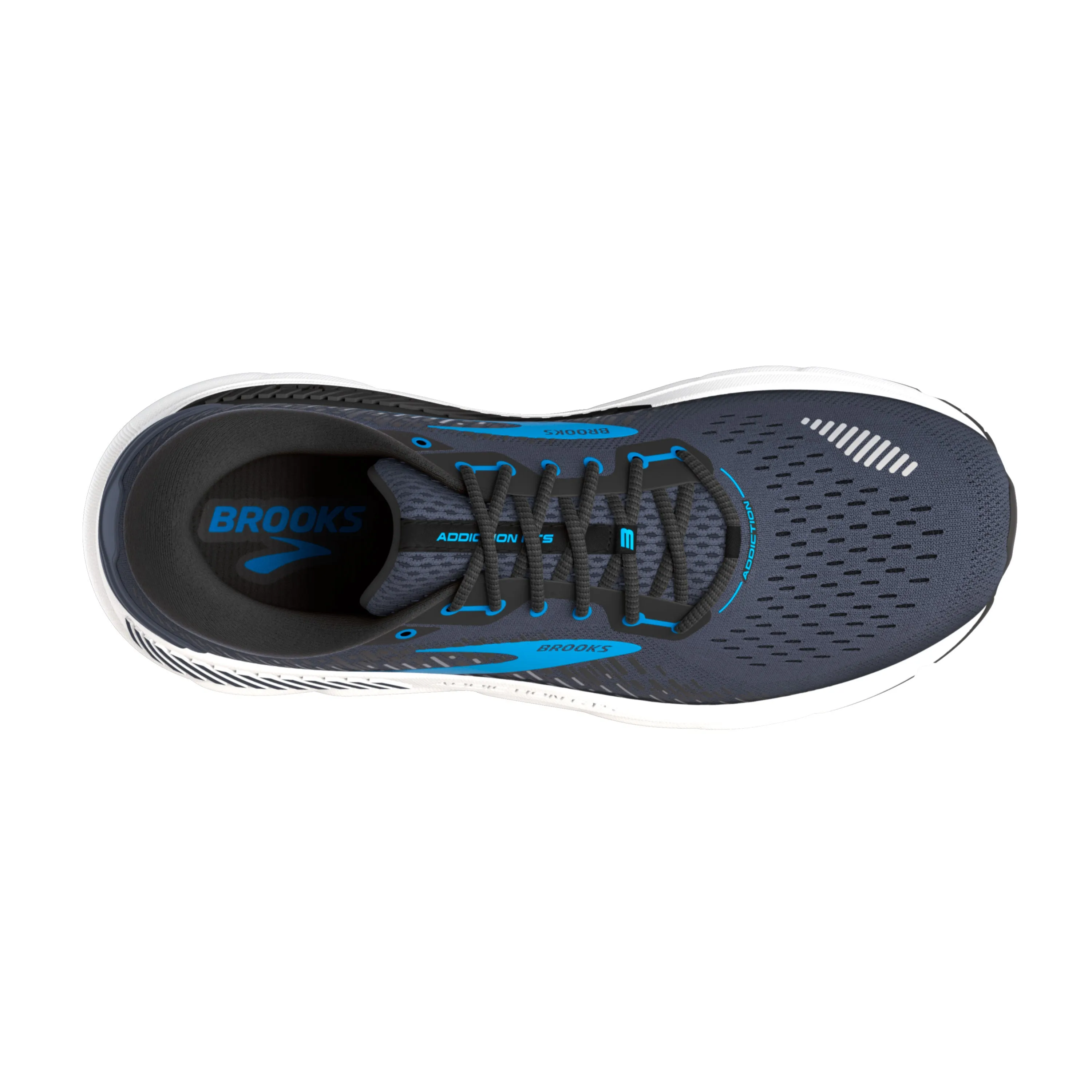 Men's Brooks Addiction GTS 15 1103652E077 Color: India Ink/Black/Blue (WIDE WIDTH)