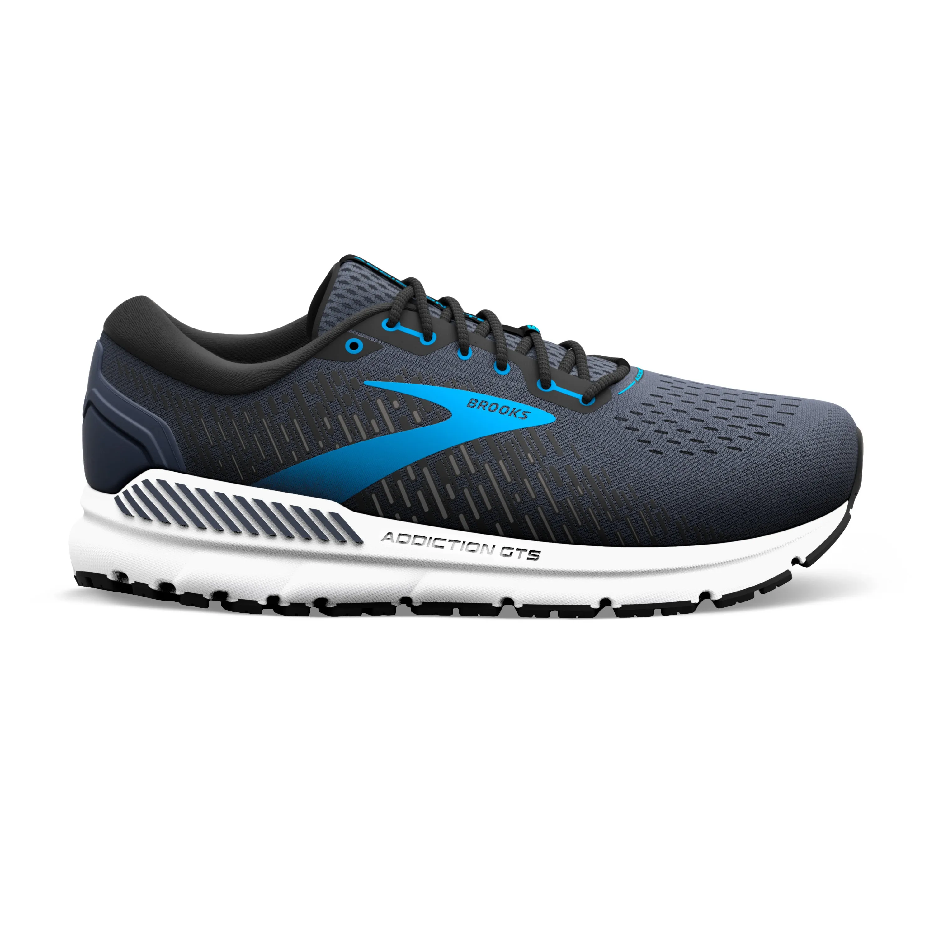 Men's Brooks Addiction GTS 15 1103652E077 Color: India Ink/Black/Blue (WIDE WIDTH)